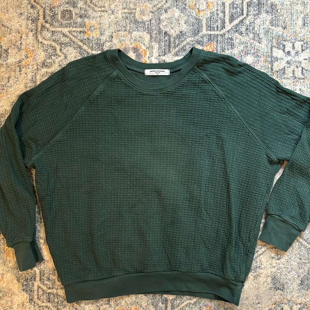 Perfect white tee, Thom sweatshirt - sold out style